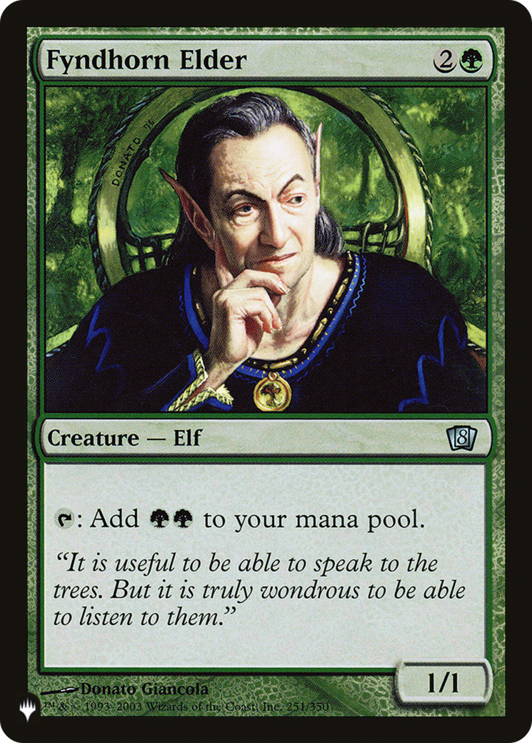 Fyndhorn Elder (LIST-8ED-251) [The List]