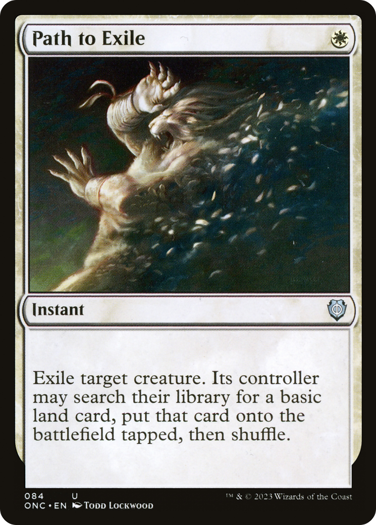 Path to Exile (ONC-084) [Phyrexia: All Will Be One Commander]