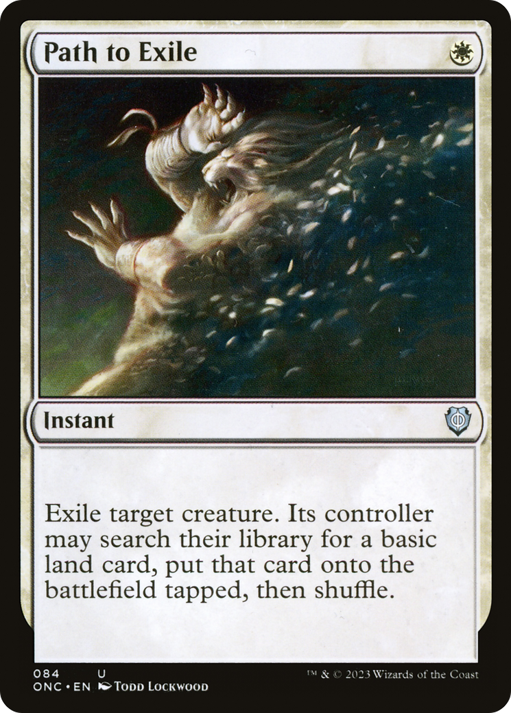 Path to Exile (ONC-084) [Phyrexia: All Will Be One Commander]