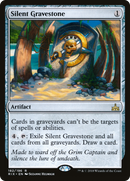 Silent Gravestone (RIX-182) [Rivals of Ixalan]