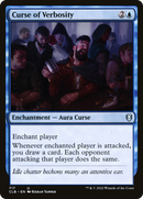 Curse of Verbosity (CLB-717) [Commander Legends: Battle for Baldur's Gate]
