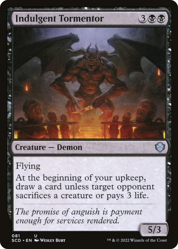 Indulgent Tormentor (SCD-081) [Starter Commander Decks]