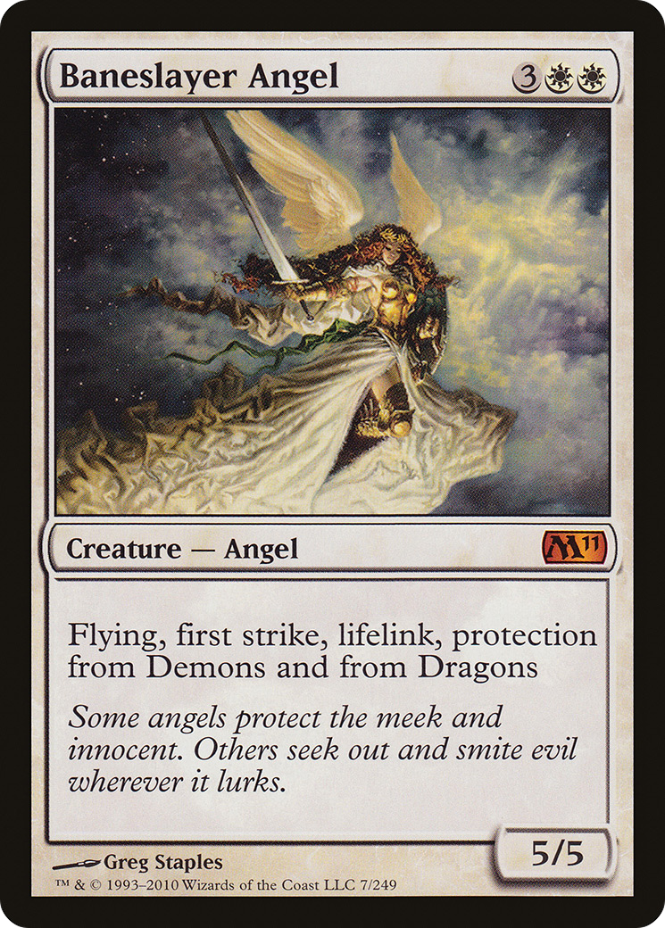 Baneslayer Angel (M11-007) [Magic 2011]