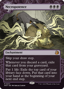 Necropotence (WOT-031) [Wilds of Eldraine: Enchanting Tales]: (Showcase) (Borderless)