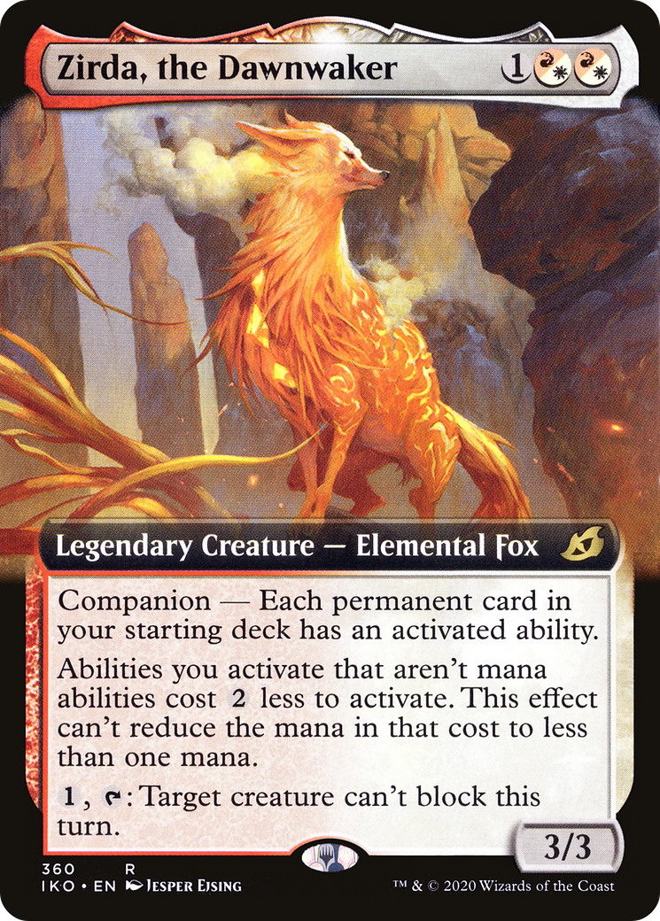 Zirda, the Dawnwaker (Extended Art) (IKO-360) [Ikoria: Lair of Behemoths]