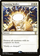 Damning Verdict (PPSNC-015) [Promo Pack: New Capenna Commander Promos] Foil