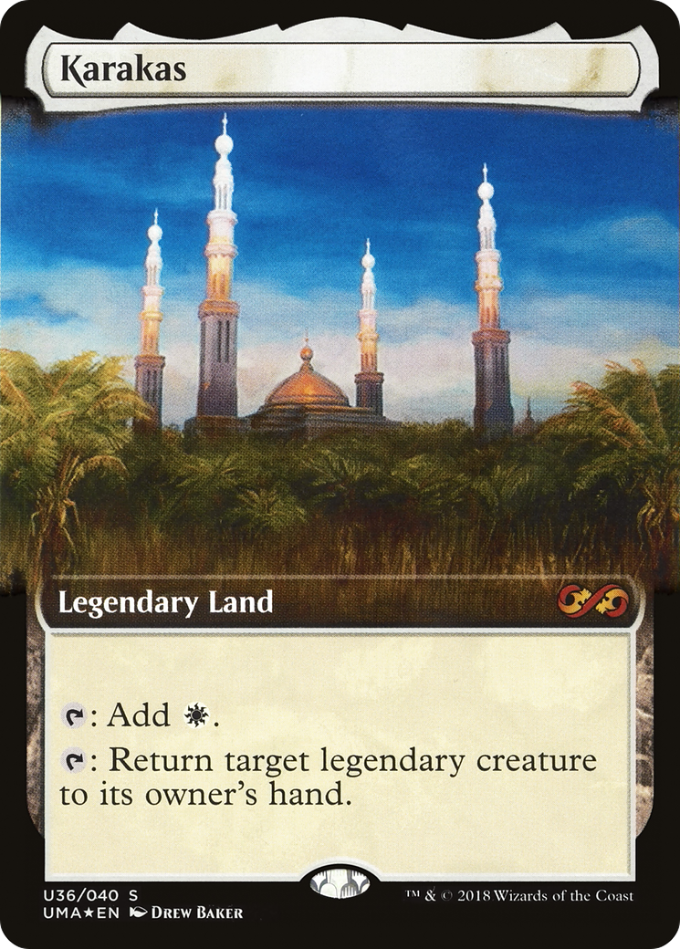 Karakas (UMA:BT-U36) (Extended Art) [Ultimate Box Topper] Foil