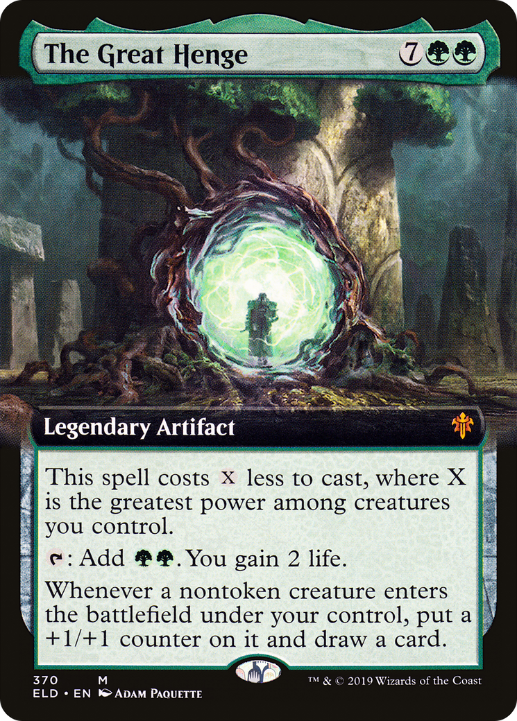The Great Henge (Extended Art) (ELD-370) [Throne of Eldraine]