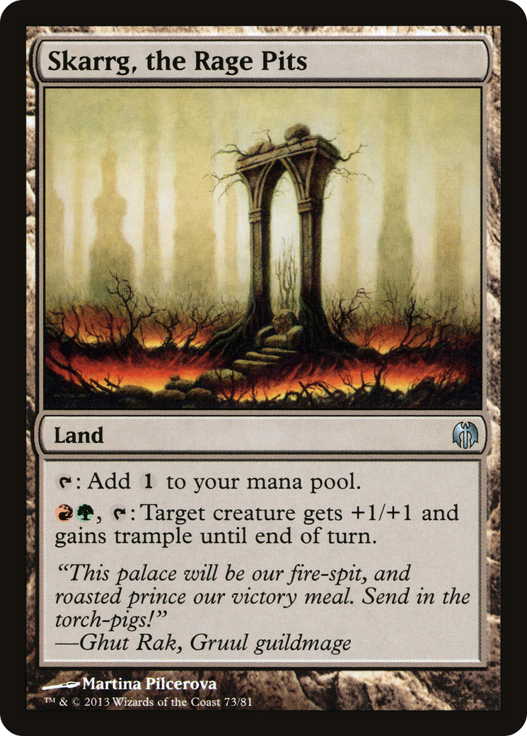Skarrg, the Rage Pits (DDL-073) [Duel Decks: Heroes vs. Monsters]
