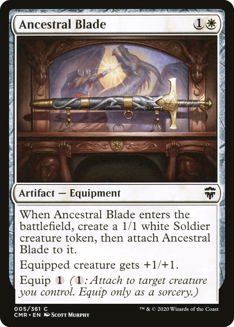 Ancestral Blade (CMR-005) [Commander Legends]