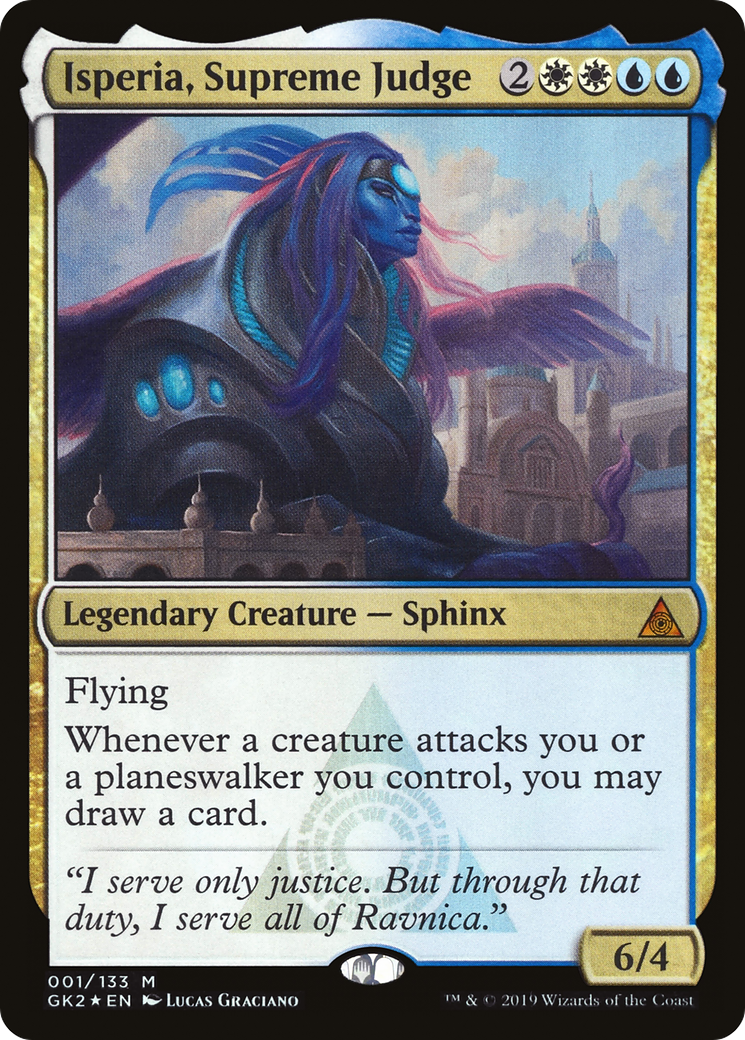Isperia, Supreme Judge (GK2-001) [RNA Guild Kit] Foil