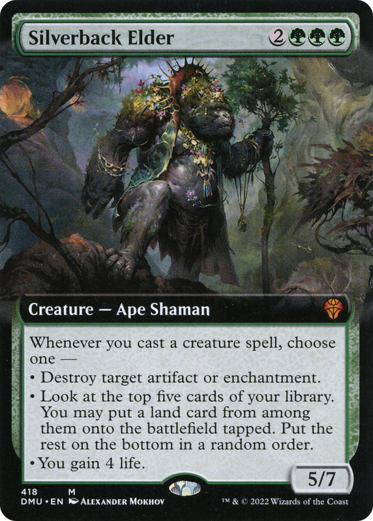 Silverback Elder (Extended Art) (DMU-418) [Dominaria United]
