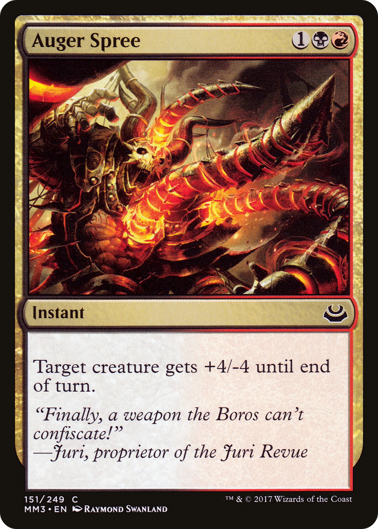 Auger Spree (MM3-151) [Modern Masters 2017]