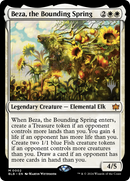 Beza, the Bounding Spring (PPBLB-02P) [Bloomburrow Promos]