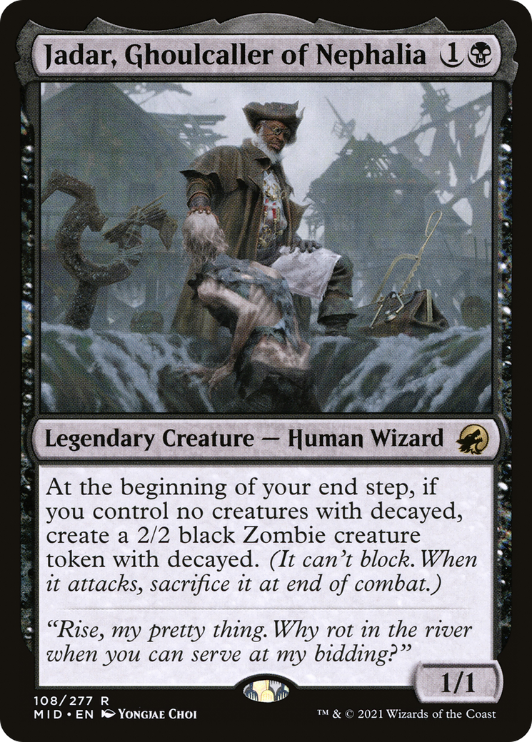 Jadar, Ghoulcaller of Nephalia (MID-108) [Innistrad: Midnight Hunt]