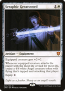 Seraphic Greatsword (CMR-045) [Commander Legends] Foil