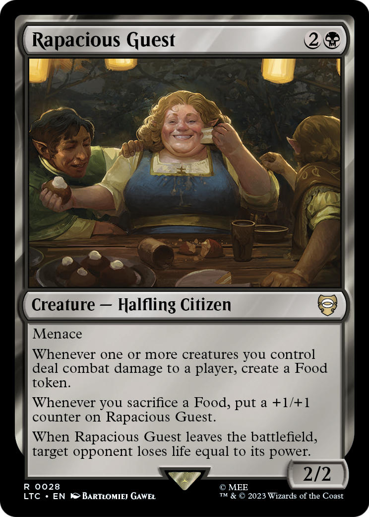 Rapacious Guest (LTC-028) [Tales of Middle-earth Commander]