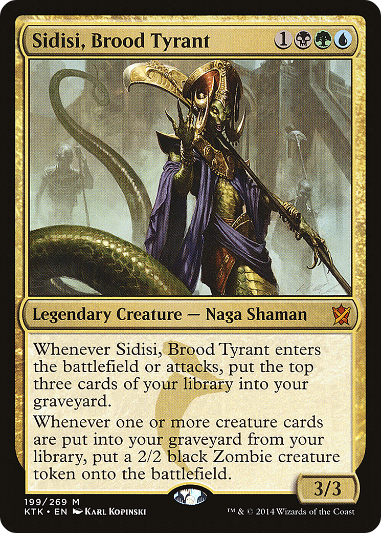 Sidisi, Brood Tyrant (KTK-199) [Khans of Tarkir]