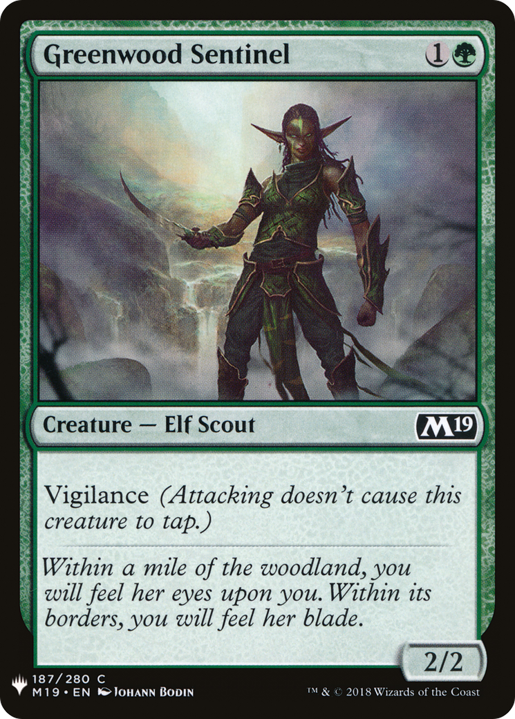 Greenwood Sentinel (LIST-M19-187) [The List]