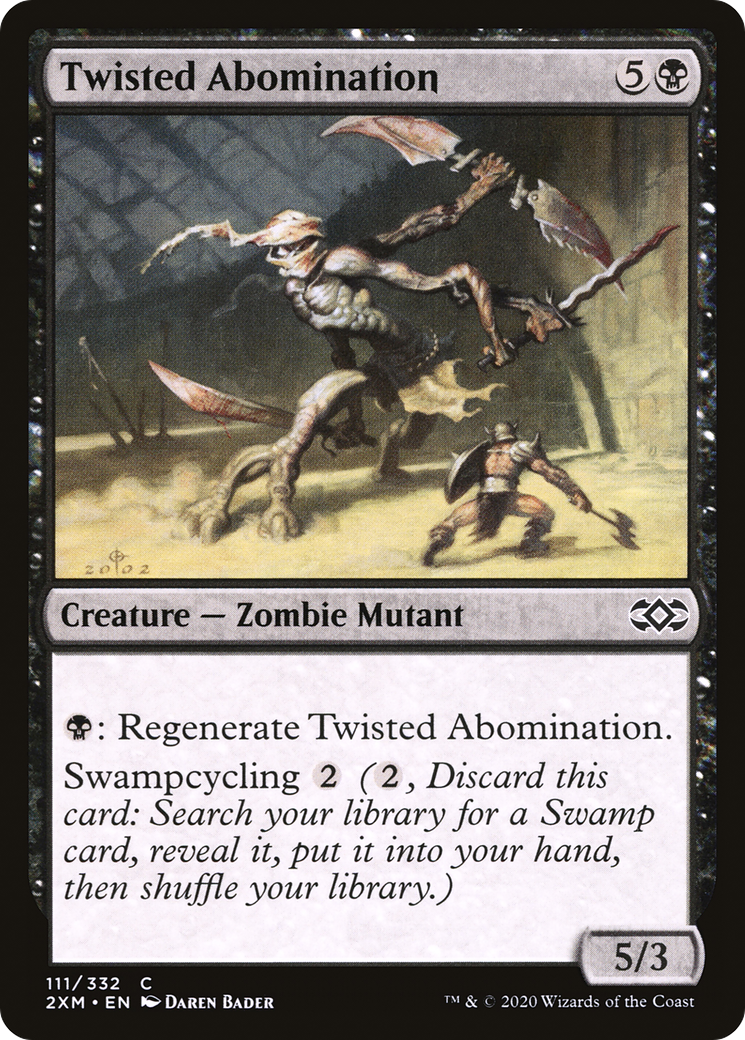 Twisted Abomination (2XM-111) [Double Masters]