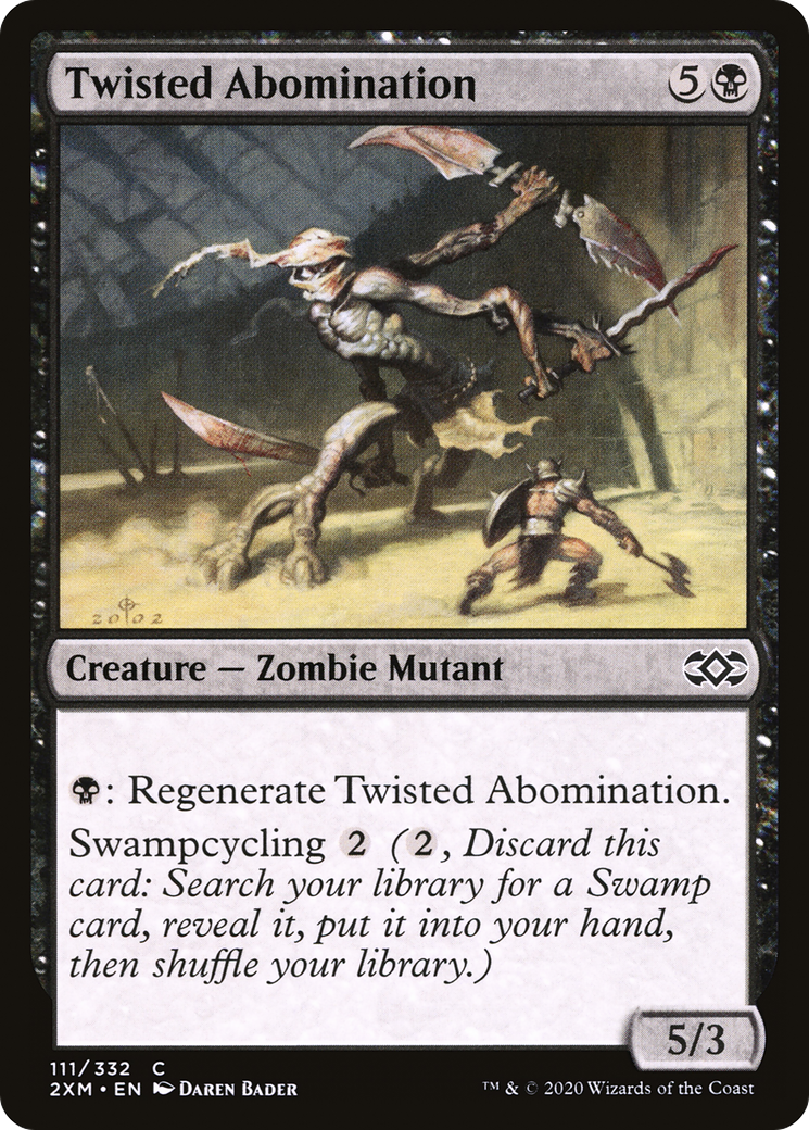 Twisted Abomination (2XM-111) [Double Masters]