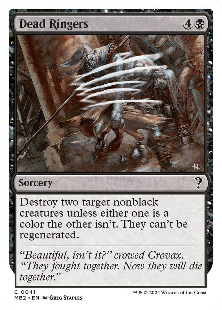 Dead Ringers (MB2-041) [Mystery Booster 2]