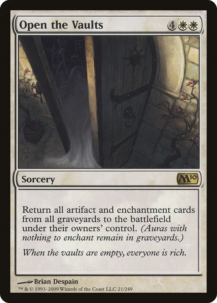 Open the Vaults (M10-021) [Magic 2010]