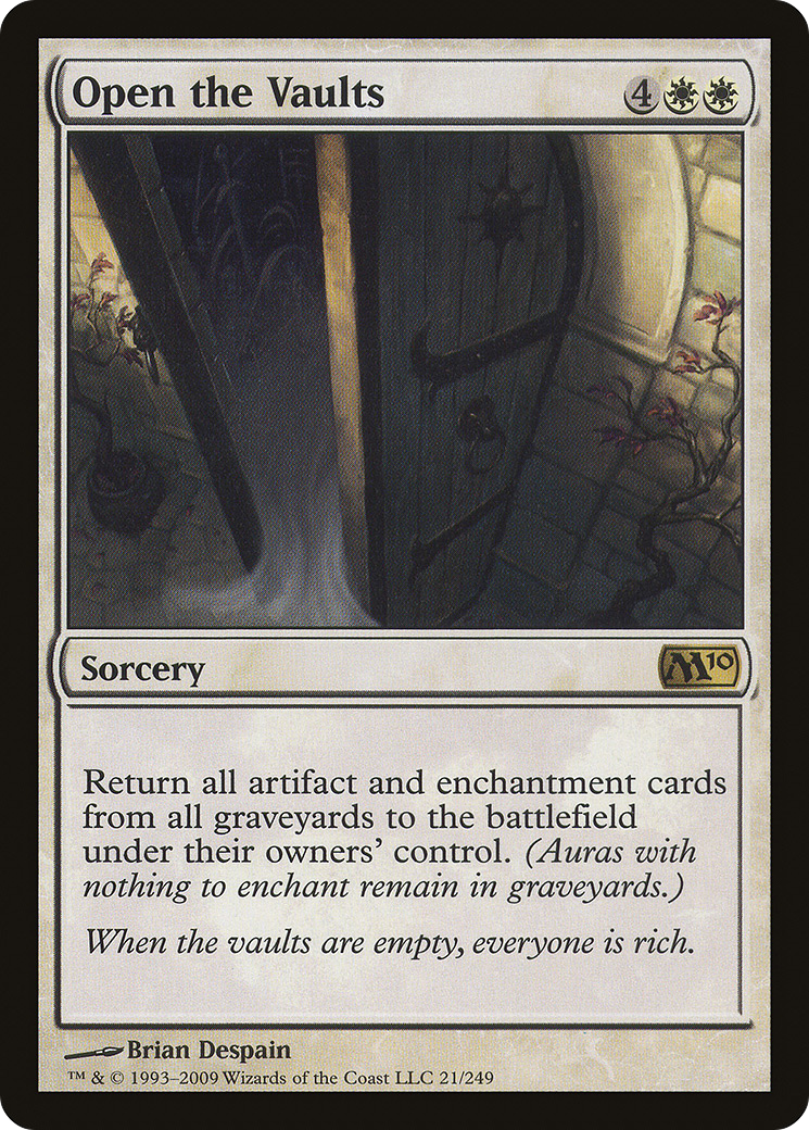 Open the Vaults (M10-021) [Magic 2010] Foil