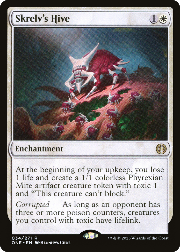 Skrelv's Hive (ONE-034) [Phyrexia: All Will Be One] Foil