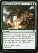 Monstrous Onslaught (CMR-244) [Commander Legends]