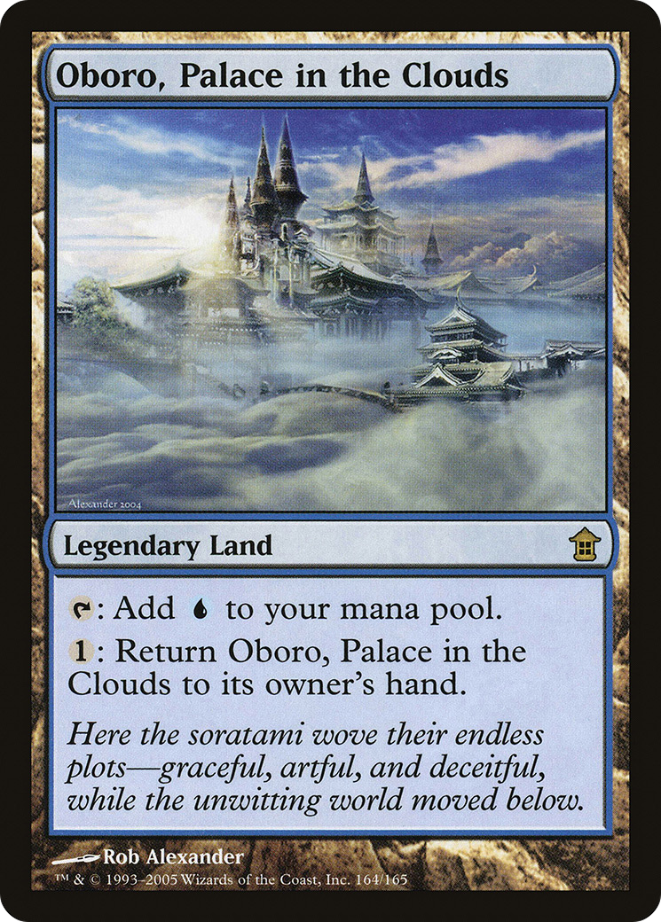 Oboro, Palace in the Clouds (SOK-164) [Saviors of Kamigawa] Foil