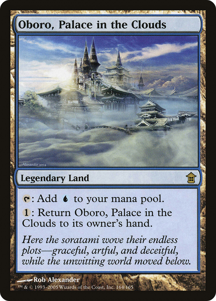 Oboro, Palace in the Clouds (SOK-164) [Saviors of Kamigawa] Foil