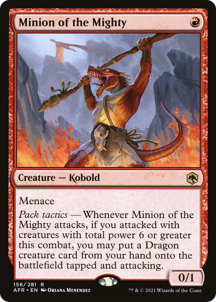 Minion of the Mighty (AFR-156) [Adventures in the Forgotten Realms]