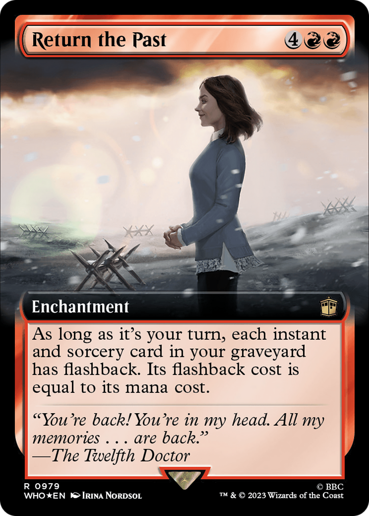 Return the Past (WHO-979) [Doctor Who]: (Extended Art) Foil