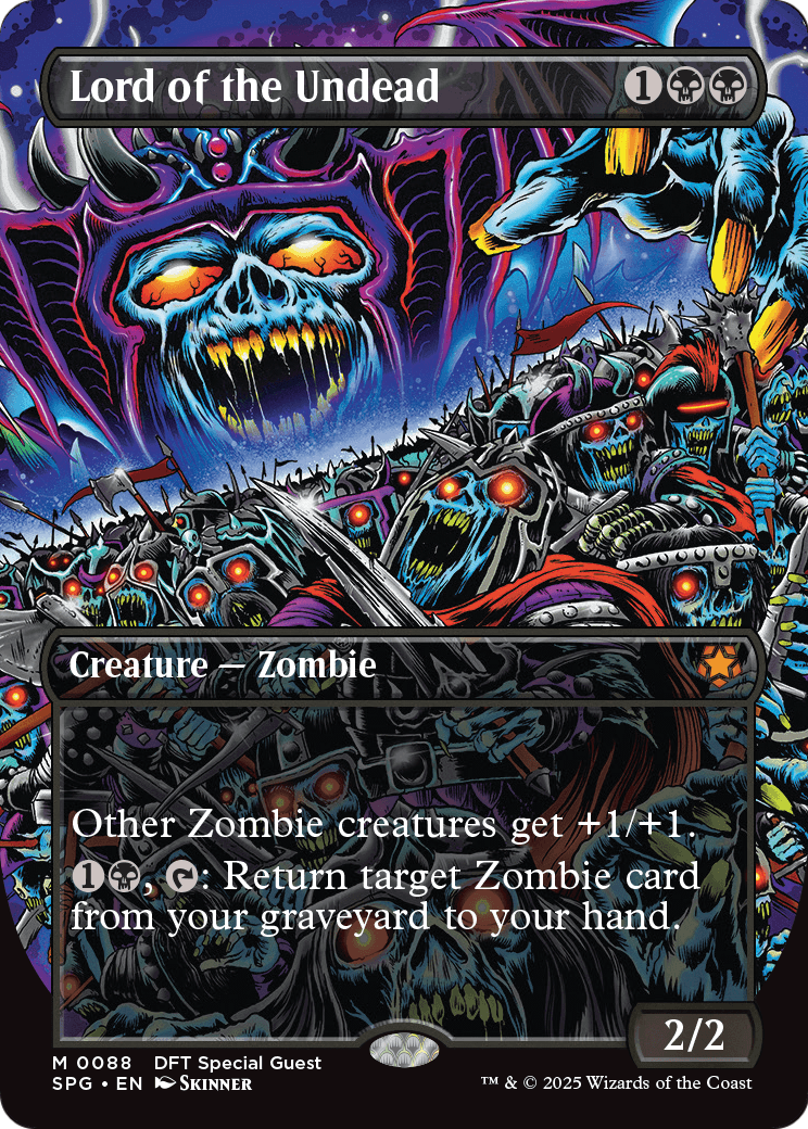 Lord of the Undead (Borderless) (SPG-088) [Special Guests] Foil