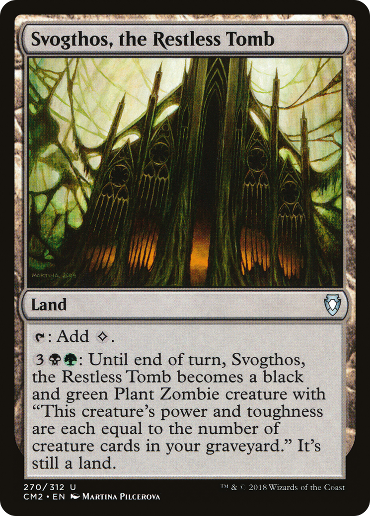 Svogthos, the Restless Tomb (CM2-270) [Commander Anthology Volume II]