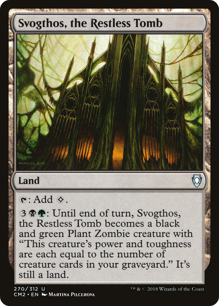 Svogthos, the Restless Tomb (CM2-270) [Commander Anthology Volume II]