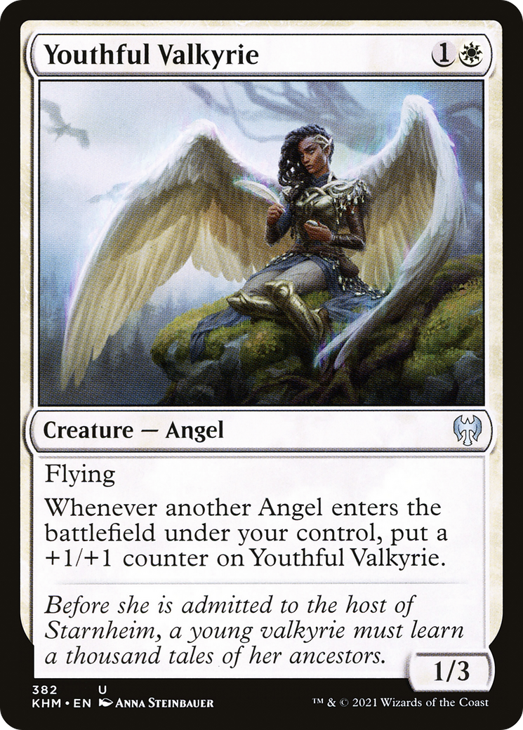 Youthful Valkyrie (KHM-382) [Kaldheim]