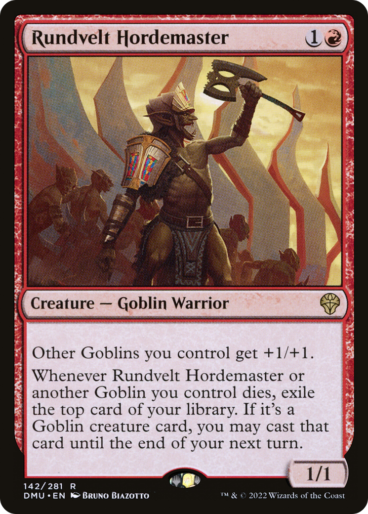 Rundvelt Hordemaster (DMU-142) [Dominaria United]