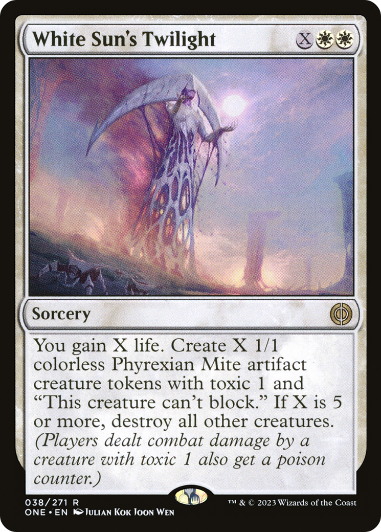 White Sun's Twilight (ONE-038) [Phyrexia: All Will Be One]