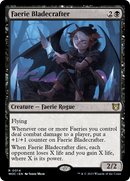 Faerie Bladecrafter (WOC-014) [Wilds of Eldraine Commander]