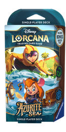 Disney Lorcana: Azurite Sea Starter Deck Emerald & Sapphire