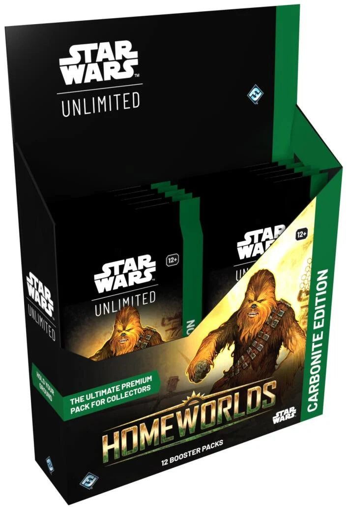 Star Wars Unlimited: Homeworlds Carbonite Booster Box