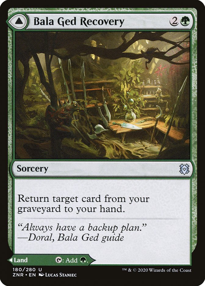 Bala Ged Recovery // Bala Ged Sanctuary (ZNR-180) [Zendikar Rising]