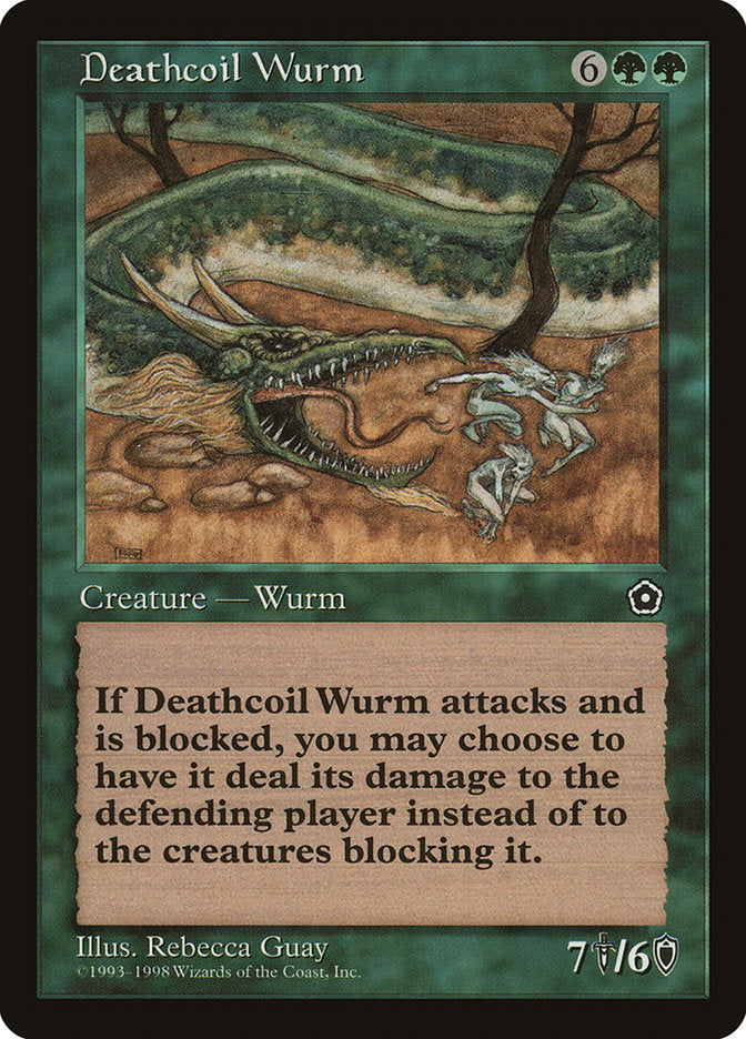 Deathcoil Wurm [Portal Second Age]