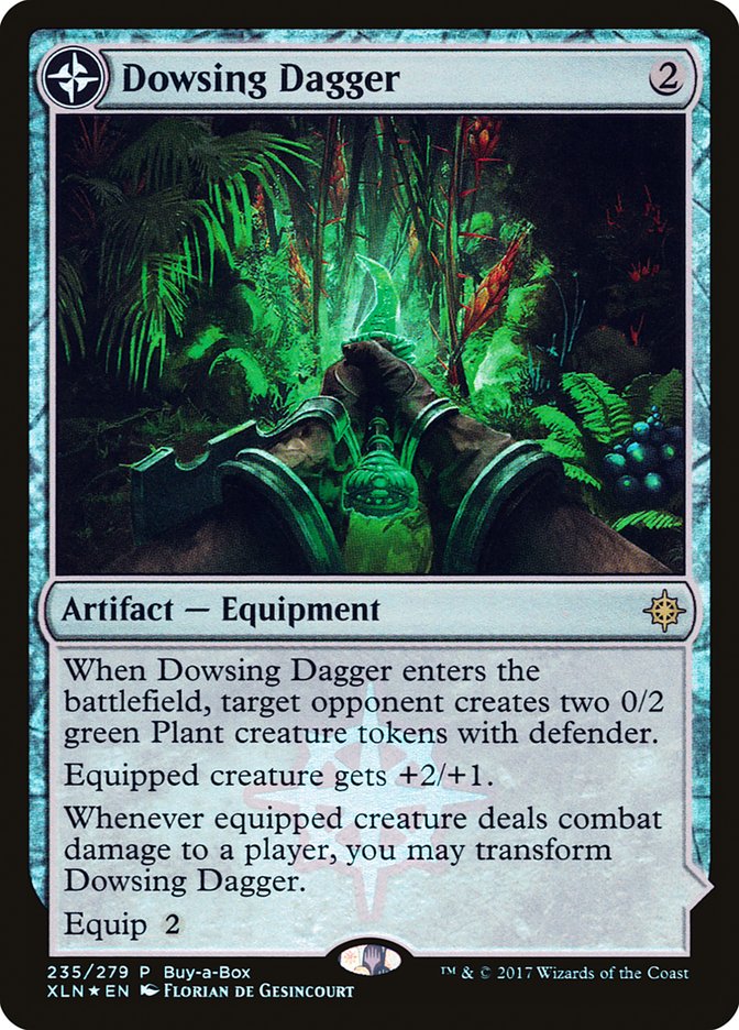 Dowsing Dagger // Lost Vale (BABP-235) [XLN Treasure Chest]: (compasslanddfc) Foil