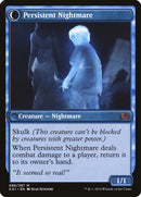 Startled Awake // Persistent Nightmare (SOI-088) [Shadows over Innistrad]: (Double Faced Transform)
