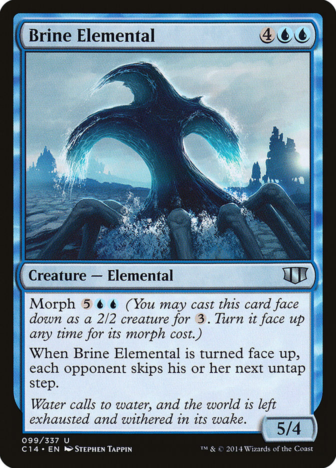Brine Elemental (C14-099) [Commander 2014]