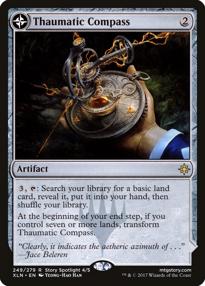 Thaumatic Compass // Spires of Orazca (XLN-249) [Ixalan]: (compasslanddfc)