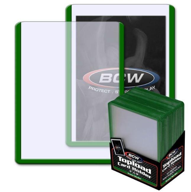 BCW 3"x4" Topload Card Holder